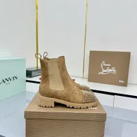 $128.00 USD Christian Louboutin Boots For Women #1409218