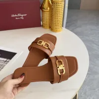 $82.00 USD Salvatore Ferragamo Slippers For Women #1409345