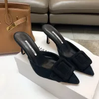 $96.00 USD Manolo Blahnik Slippers For Women #1409581