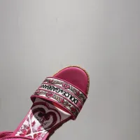 $118.00 USD Dolce & Gabbana D&G Sandal For Women #1409672