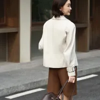 $132.00 USD Burberry Trench Coat Long Sleeved For Women #1410240