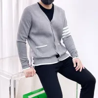 $98.00 USD Thom Browne TB Sweaters Long Sleeved For Men #1412844
