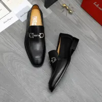 $88.00 USD Salvatore Ferragamo Leather Shoes For Men #1416543