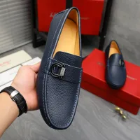 $76.00 USD Salvatore Ferragamo Leather Shoes For Men #1416549