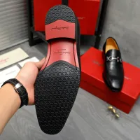 $88.00 USD Salvatore Ferragamo Leather Shoes For Men #1416555