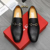 $88.00 USD Salvatore Ferragamo Leather Shoes For Men #1416559