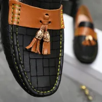 $76.00 USD Versace Leather Shoes For Men #1416940