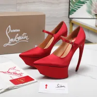 $128.00 USD Christian Louboutin High-heeled shoes For Women #1417935