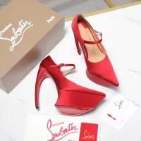 $128.00 USD Christian Louboutin High-heeled shoes For Women #1417935