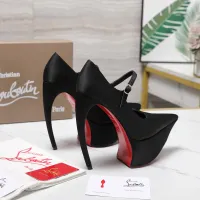 $128.00 USD Christian Louboutin High-heeled shoes For Women #1417936