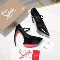 $128.00 USD Christian Louboutin High-heeled shoes For Women #1417940