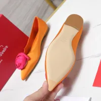 $115.00 USD Roger Vivier RV Flat Shoes For Women #1418118
