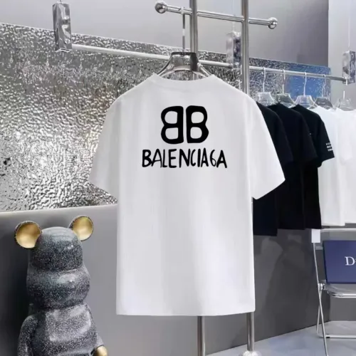 Replica Balenciaga T-Shirts Short Sleeved For Unisex #1418522 $39.00 USD for Wholesale