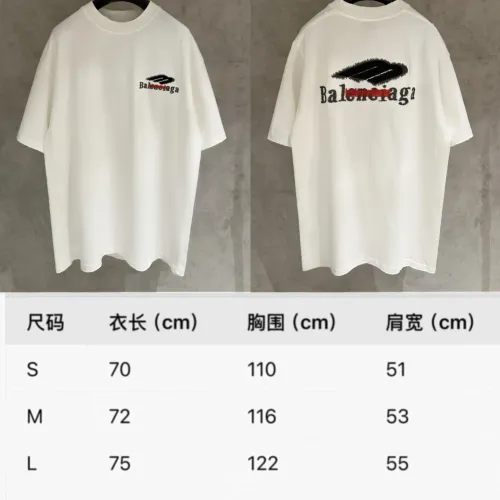 Replica Balenciaga T-Shirts Short Sleeved For Unisex #1418561 $56.00 USD for Wholesale