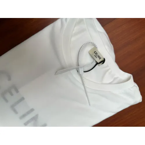 Replica Celine T-Shirts Short Sleeved For Unisex #1418781 $72.00 USD for Wholesale