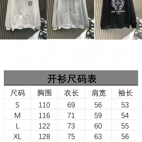 Replica Chrome Hearts Hoodies Long Sleeved For Unisex #1418870 $52.00 USD for Wholesale