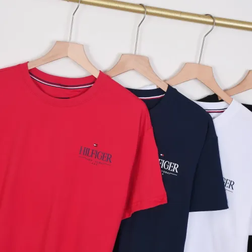 Replica Tommy Hilfiger TH T-Shirts Short Sleeved For Men #1419018 $29.00 USD for Wholesale