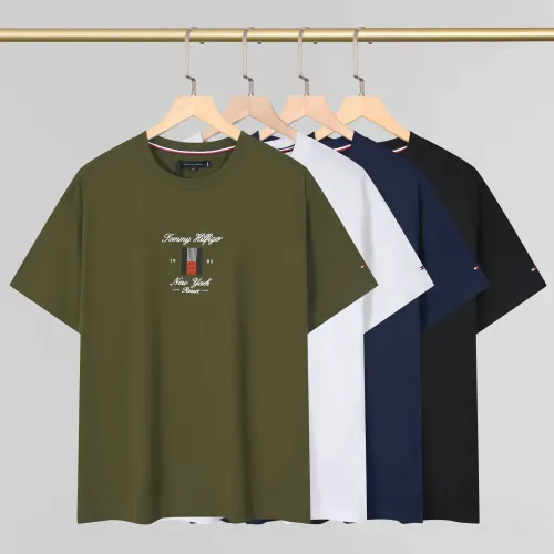 Replica Tommy Hilfiger TH T-Shirts Short Sleeved For Men #1419022 $29.00 USD for Wholesale