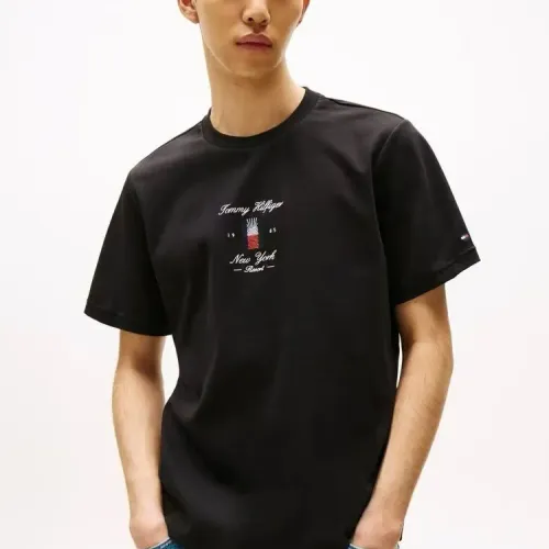 Replica Tommy Hilfiger TH T-Shirts Short Sleeved For Men #1419023 $29.00 USD for Wholesale