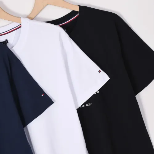 Replica Tommy Hilfiger TH T-Shirts Short Sleeved For Men #1419032 $29.00 USD for Wholesale