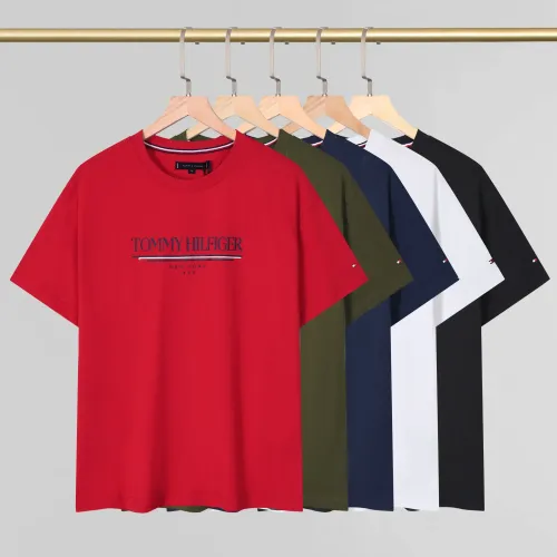 Replica Tommy Hilfiger TH T-Shirts Short Sleeved For Men #1419036 $29.00 USD for Wholesale