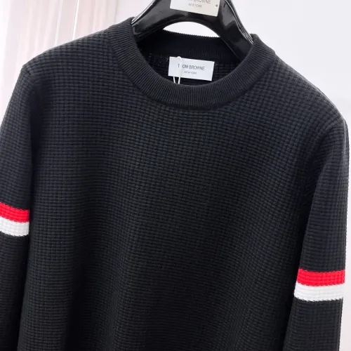 Replica Thom Browne TB Sweaters Long Sleeved For Men #1419165 $85.00 USD for Wholesale