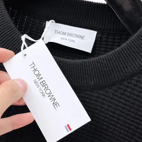 Replica Thom Browne TB Sweaters Long Sleeved For Men #1419171 $85.00 USD for Wholesale