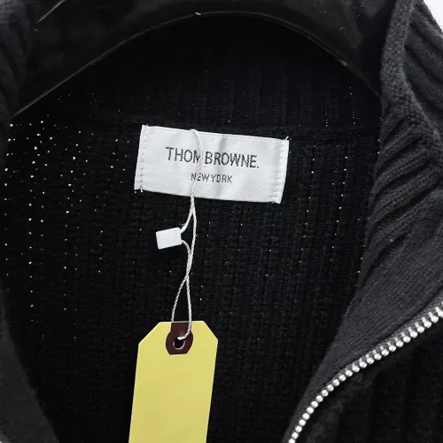 Replica Thom Browne TB Sweaters Long Sleeved For Men #1419175 $92.00 USD for Wholesale