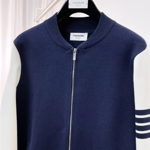 Replica Thom Browne TB Sweaters Long Sleeved For Men #1419176 $72.00 USD for Wholesale