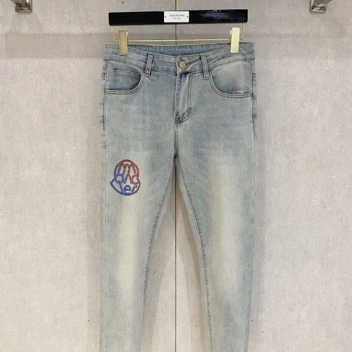 Replica Moncler Jeans For Men #1419287 $85.00 USD for Wholesale