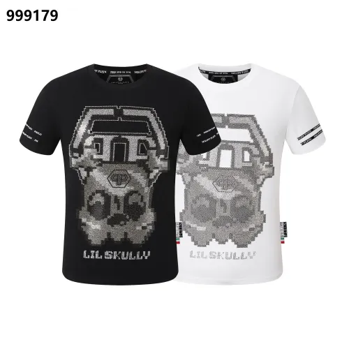 Replica Philipp Plein PP Oversize T-Shirts Short Sleeved For Men #1419430 $29.00 USD for Wholesale