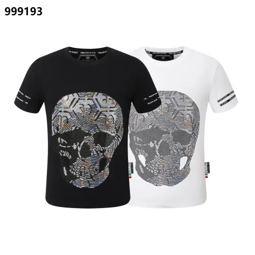 Replica Philipp Plein PP Oversize T-Shirts Short Sleeved For Men #1419463 $29.00 USD for Wholesale
