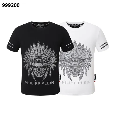 Replica Philipp Plein PP Oversize T-Shirts Short Sleeved For Men #1419481 $29.00 USD for Wholesale