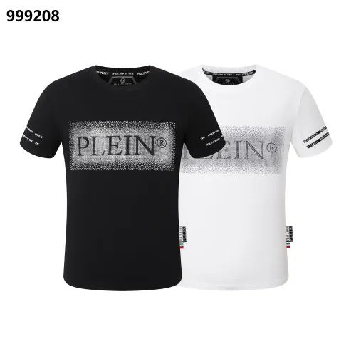 Replica Philipp Plein PP Oversize T-Shirts Short Sleeved For Men #1419490 $29.00 USD for Wholesale