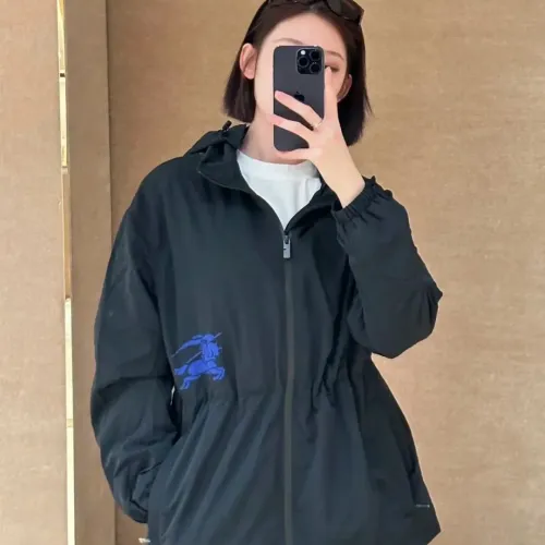 Replica Burberry Jackets Long Sleeved For Women #1419573 $125.00 USD for Wholesale