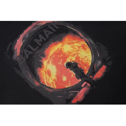 Replica Balmain T-Shirts Short Sleeved For Unisex #1419621 $29.00 USD for Wholesale