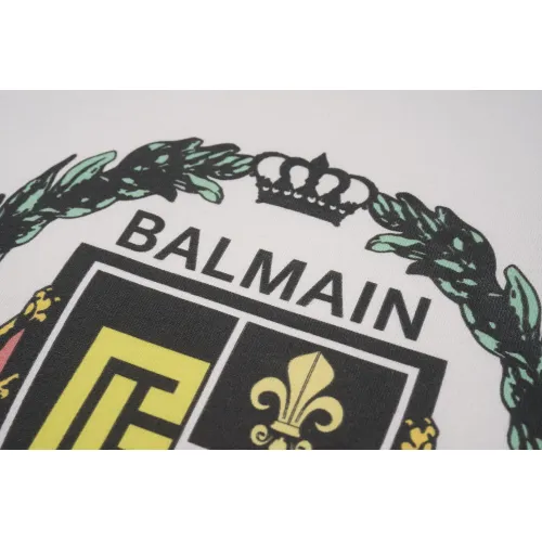 Replica Balmain T-Shirts Short Sleeved For Unisex #1419622 $29.00 USD for Wholesale