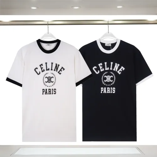 Replica Celine T-Shirts Short Sleeved For Unisex #1419635 $29.00 USD for Wholesale