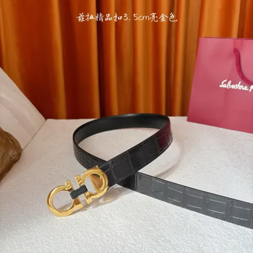 Salvatore Ferragamo AAA Quality Belts In 3.5cm For Men #1419728