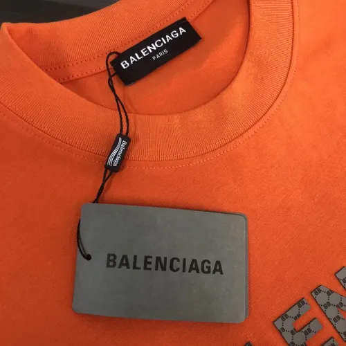 Replica Balenciaga T-Shirts Short Sleeved For Unisex #1419762 $36.00 USD for Wholesale