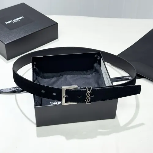 Replica Yves Saint Laurent AAA Quality Belts In 3.0cm For Women #1419893 $45.00 USD for Wholesale