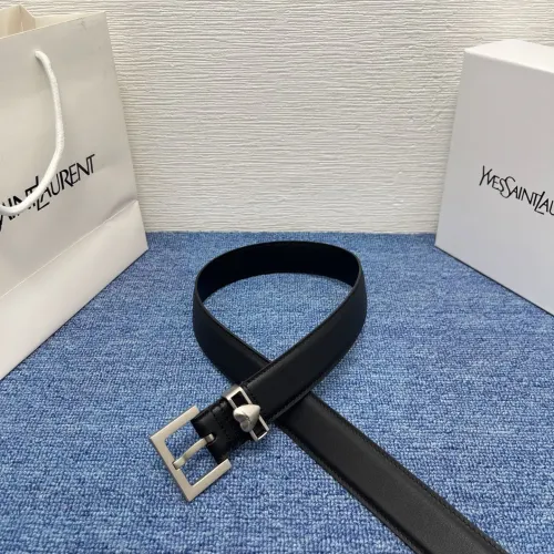 Replica Yves Saint Laurent AAA Quality Belts In 3.0cm For Women #1419903 $56.00 USD for Wholesale