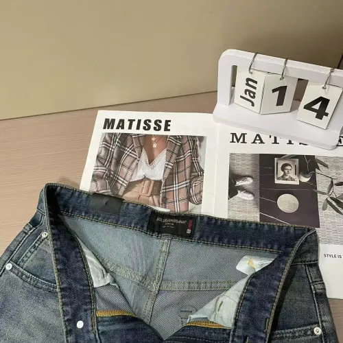 Replica Dolce & Gabbana D&G Jeans For Men #1420217 $45.00 USD for Wholesale