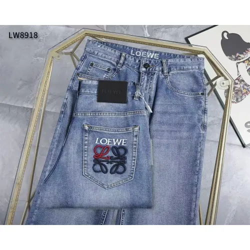 Replica LOEWE Jeans For Men #1420461 $45.00 USD for Wholesale
