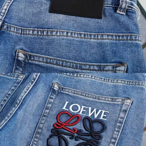 Replica LOEWE Jeans For Men #1420461 $45.00 USD for Wholesale