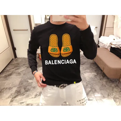 Balenciaga Hoodies Long Sleeved For Men #1421004