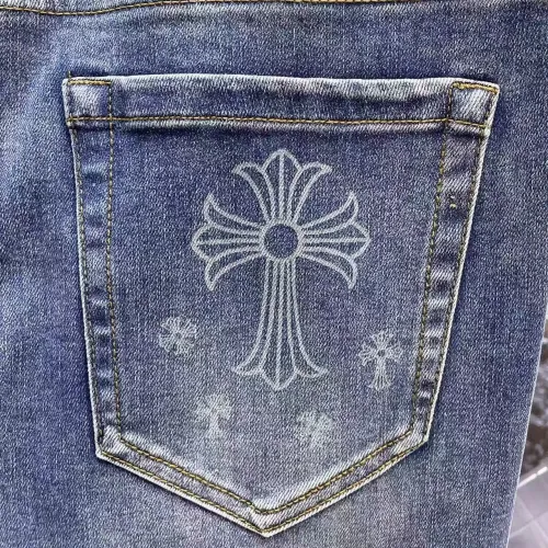 Replica Chrome Hearts Jeans For Men #1421198 $68.00 USD for Wholesale