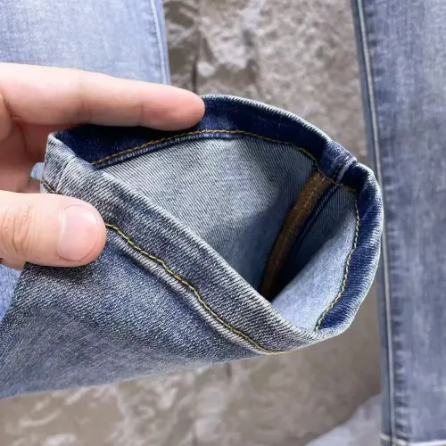 Replica Chrome Hearts Jeans For Men #1421198 $68.00 USD for Wholesale