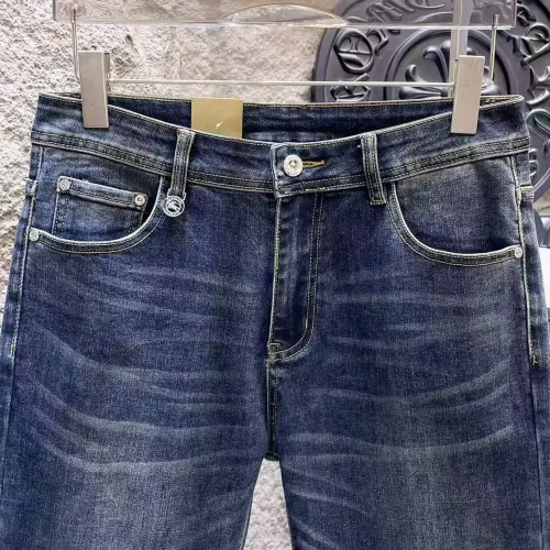 Replica Burberry Jeans For Men #1421214 $68.00 USD for Wholesale