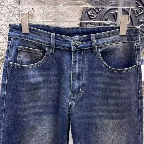 Replica LOEWE Jeans For Men #1421216 $68.00 USD for Wholesale
